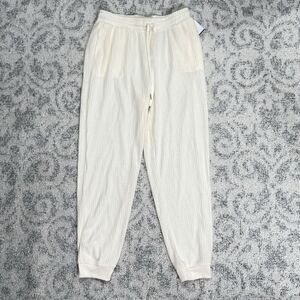 Planet Gold Joggers Women's Size Large Oatmeal Heather New NWT‎
